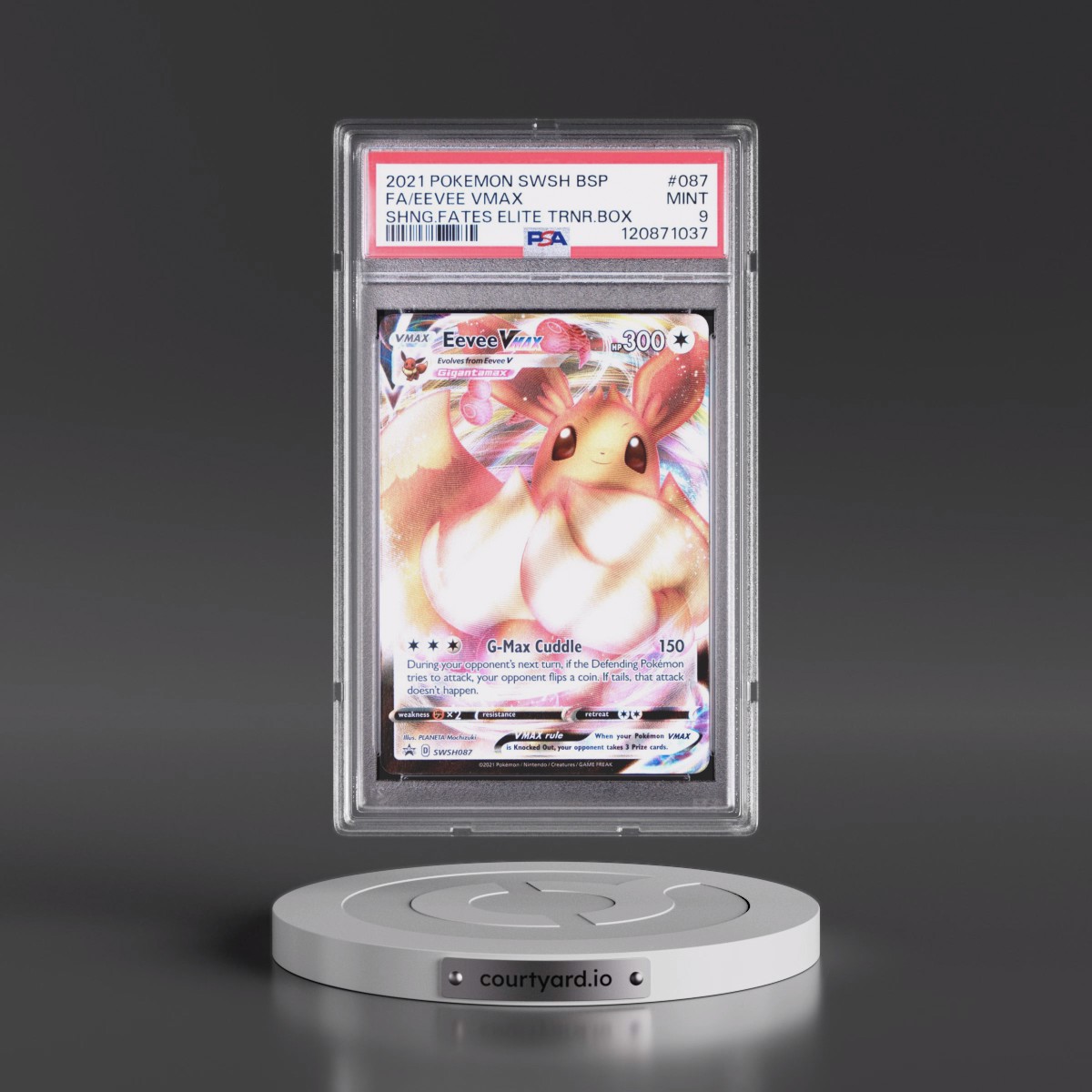 2021 Eevee Vmax Full Art - Pokémon Pokémon Swsh Black Star Promo